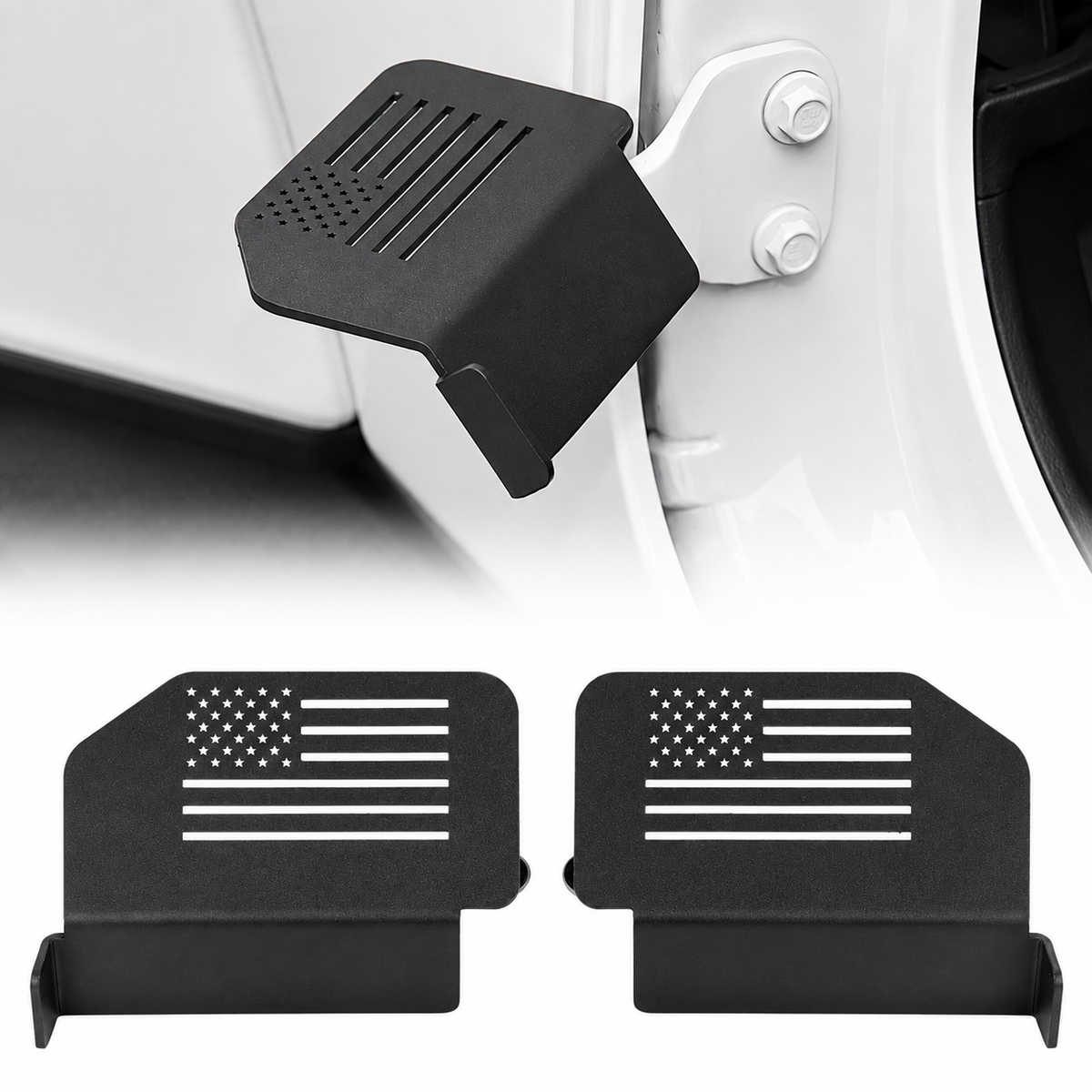 120° Doors Off Foot Pegs for Wrangler JK JL & Gladiator JT (2007–2026)