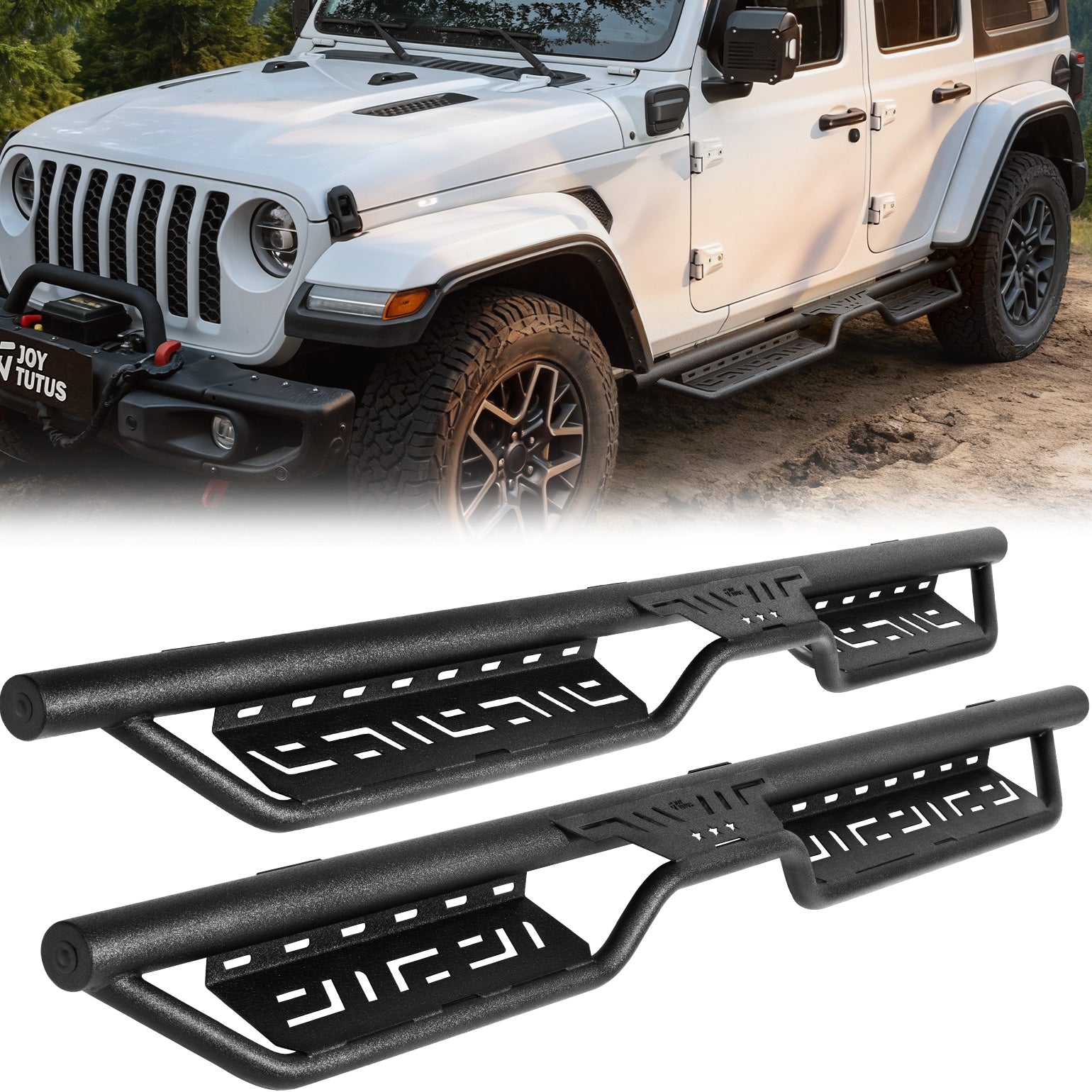 Drop Side Steps for Jeep Wrangler JL Unlimited 2018–2026 Running Boards