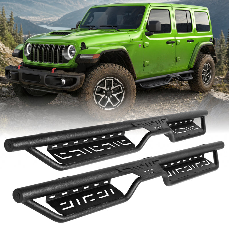 Drop Side Steps for Jeep Wrangler JL Unlimited 2018–2026 Running Boards