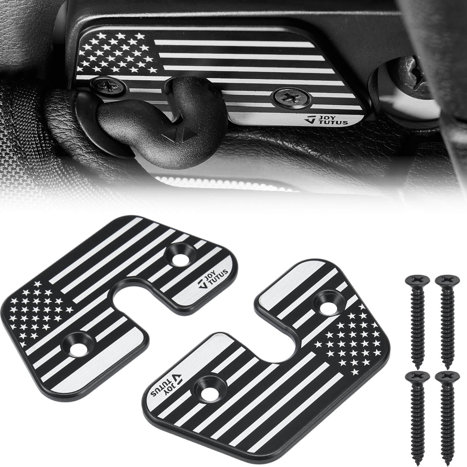 Sun Visor Repair Clips for Wrangler JL 2018–2023 & Gladiator 2020–2023