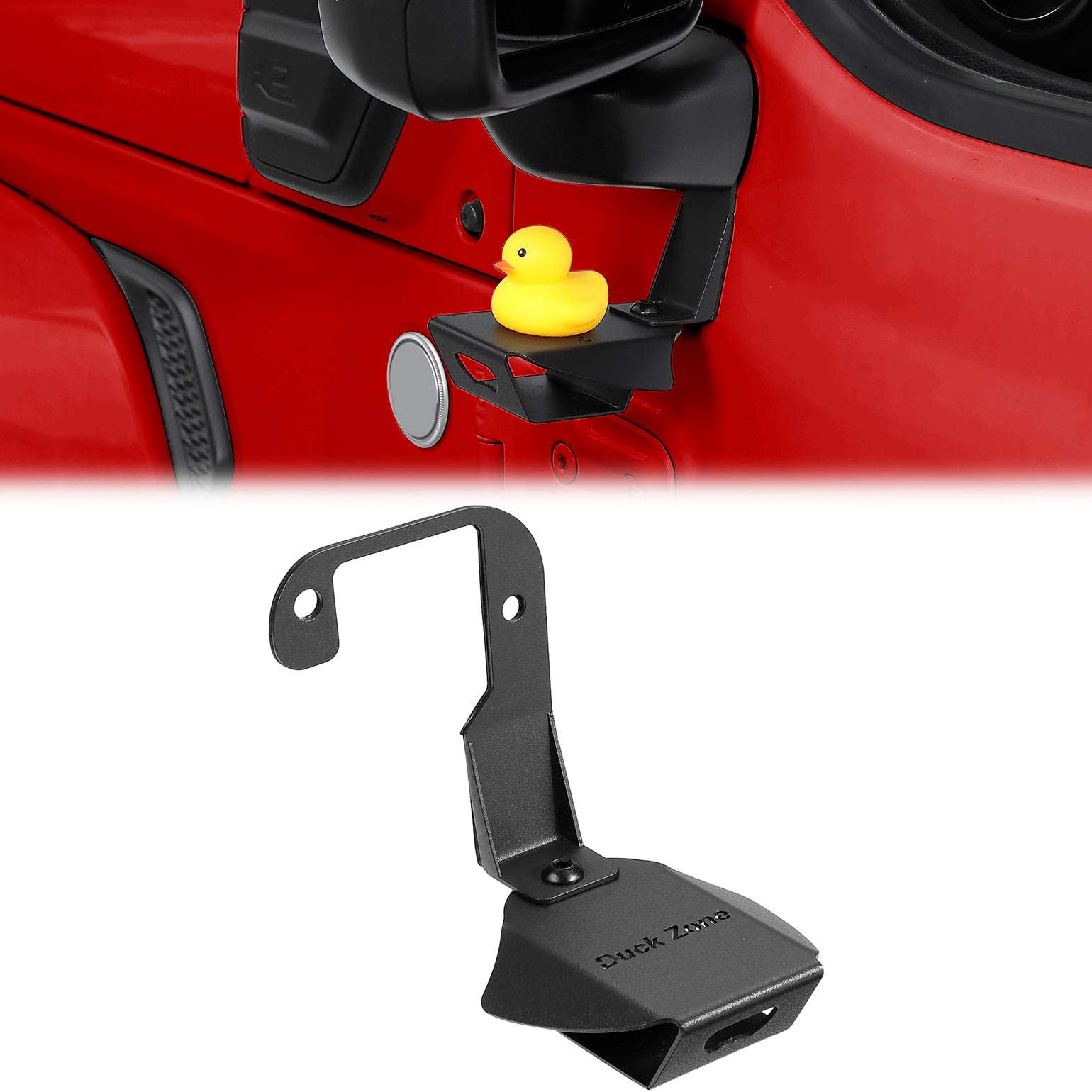 Duck Landing Pad & Mirror Mount for Jeep Wrangler JK/JL 2007-2026 & Gladiator JT