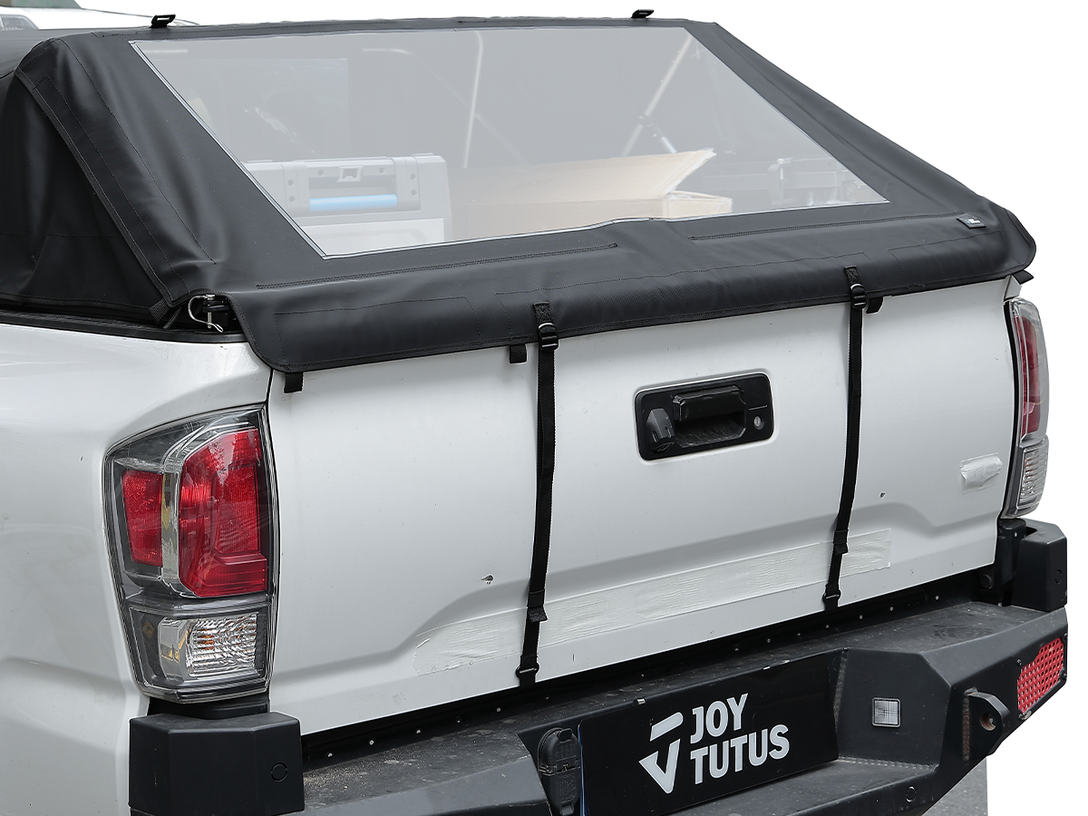 Roll-Up Windows with Clear PVC Panels