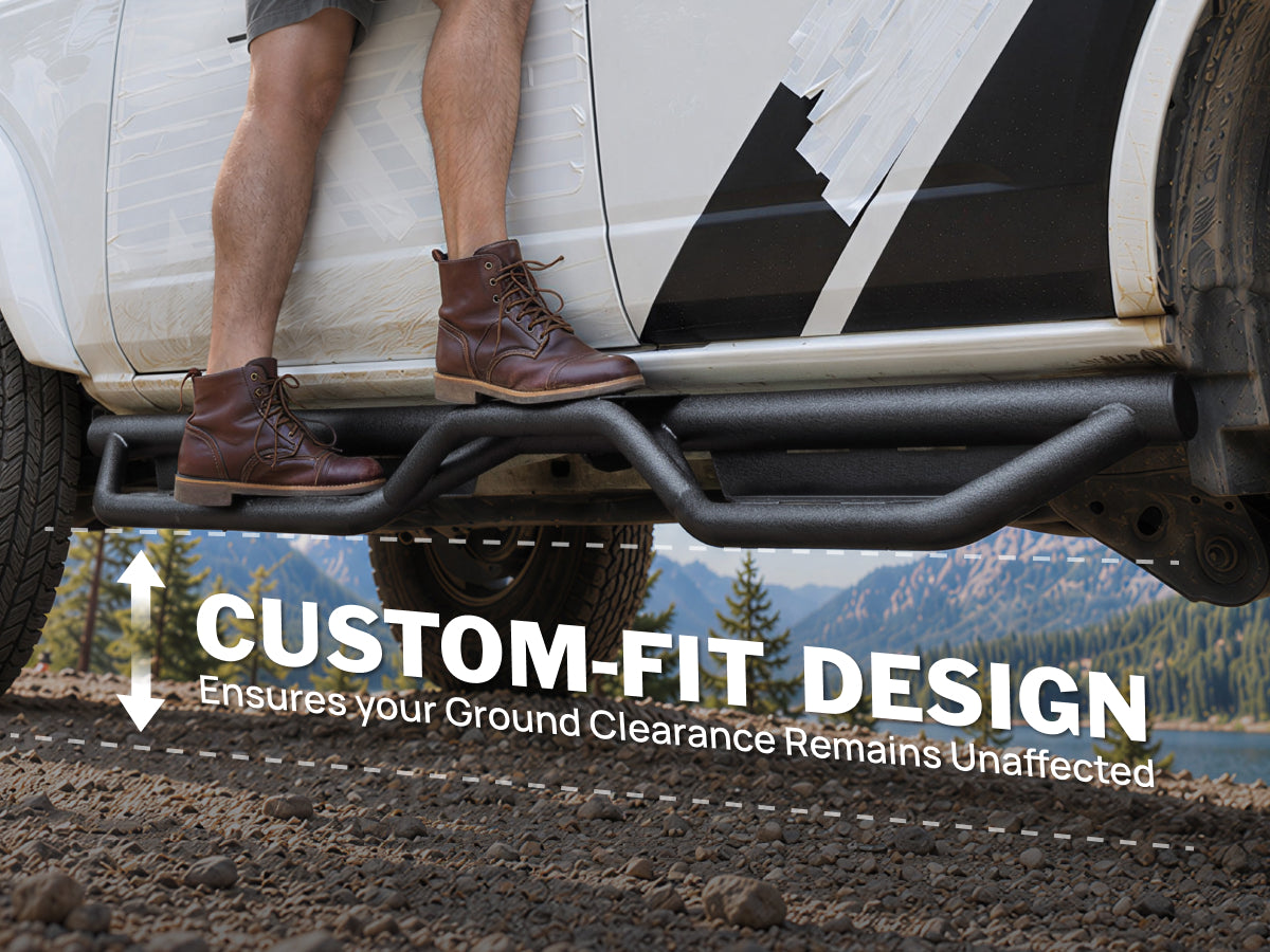Bronco-Specific Fit, Tucked-In Profile