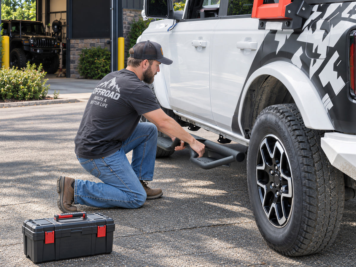 Bolt On. No Drilling Required.