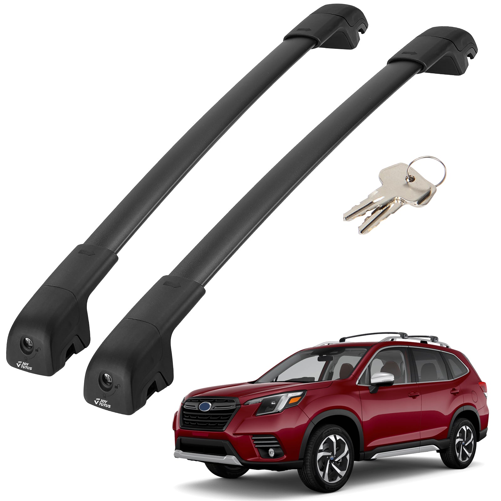 Lockable Roof Rack Crossbars for Subaru Forester 2014–2026, Not Wilderness