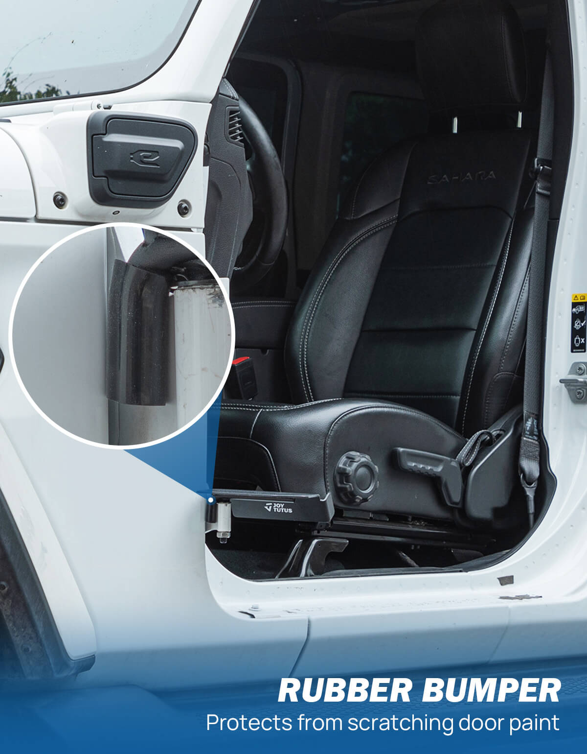 120° Doors Off Foot Pegs for Wrangler JK JL & Gladiator JT (2007–2026)