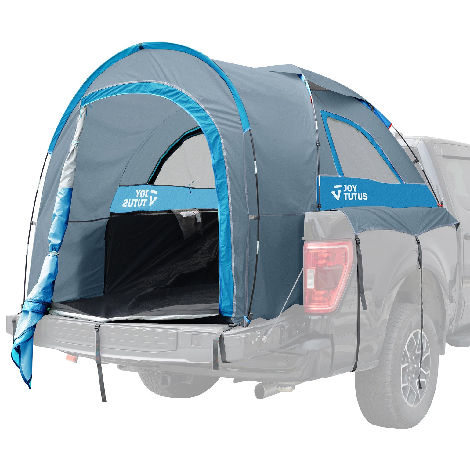 Truck Bed Tent with Rainfly, PU2000 Waterproof Double Layer, 2-Person