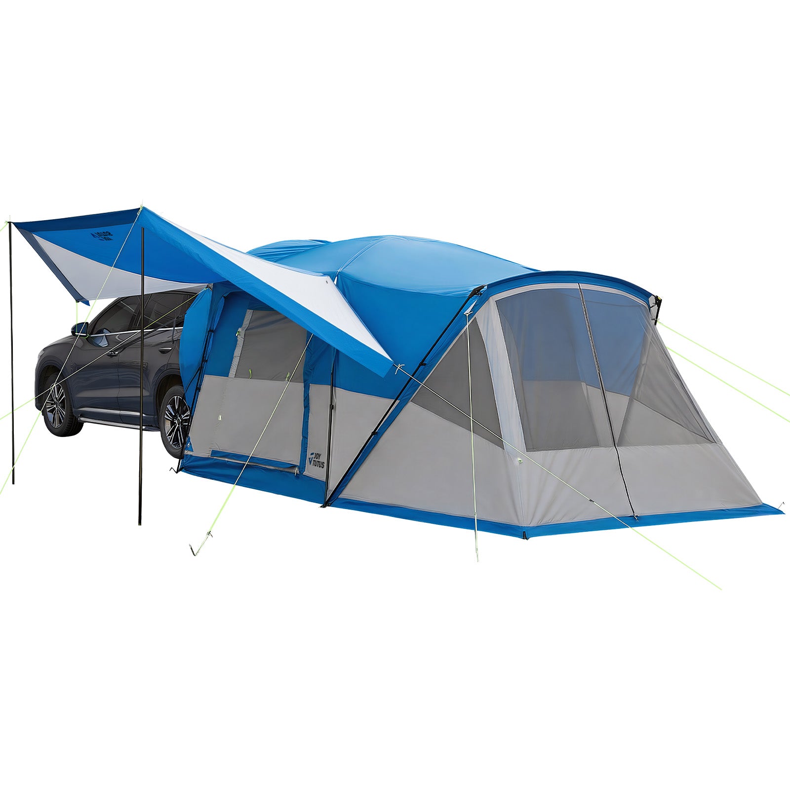SUV Tent with Screen Porch and Awning