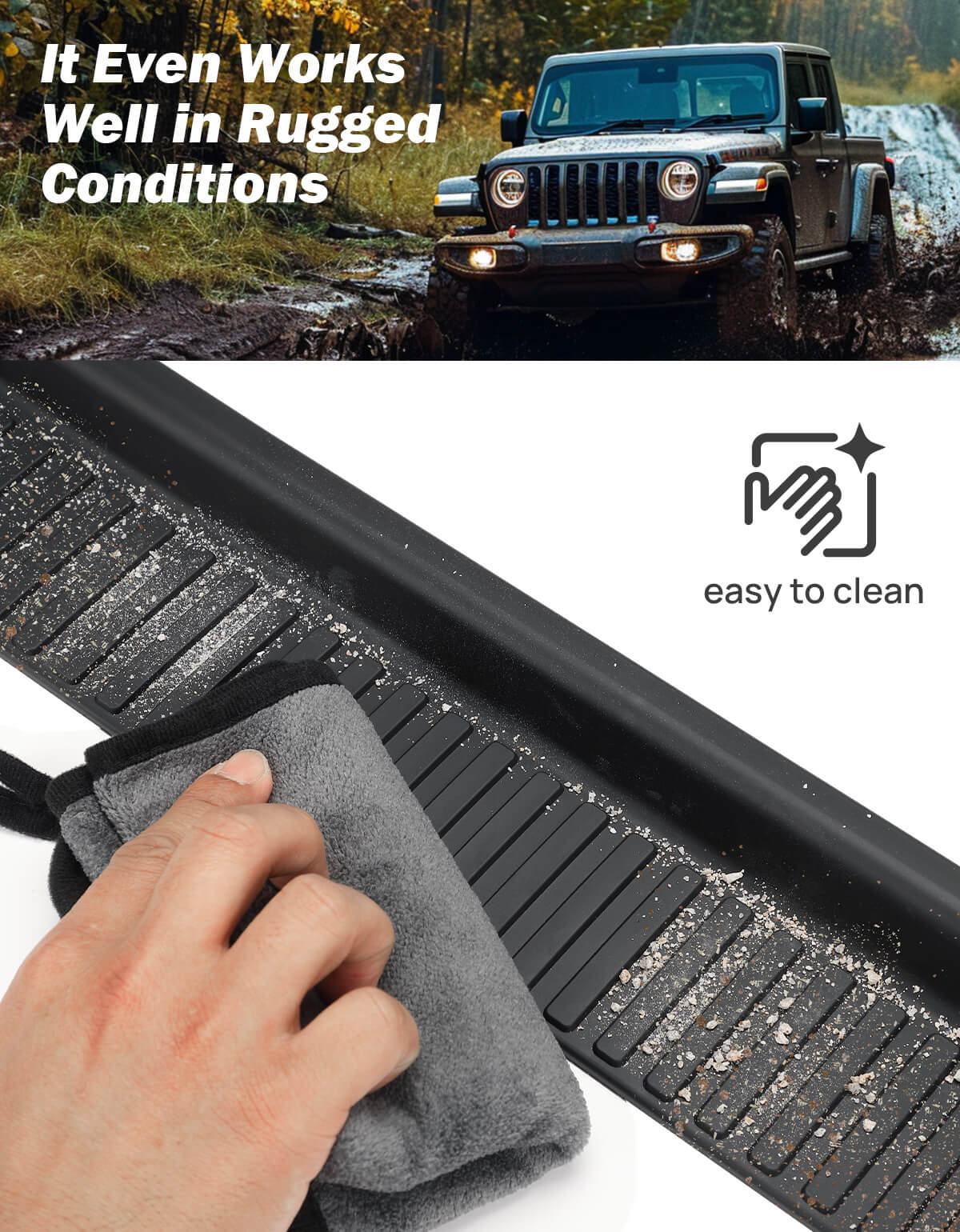 Gladiator Door Sill Guards Compatible with Gladiator JT 2020-2026