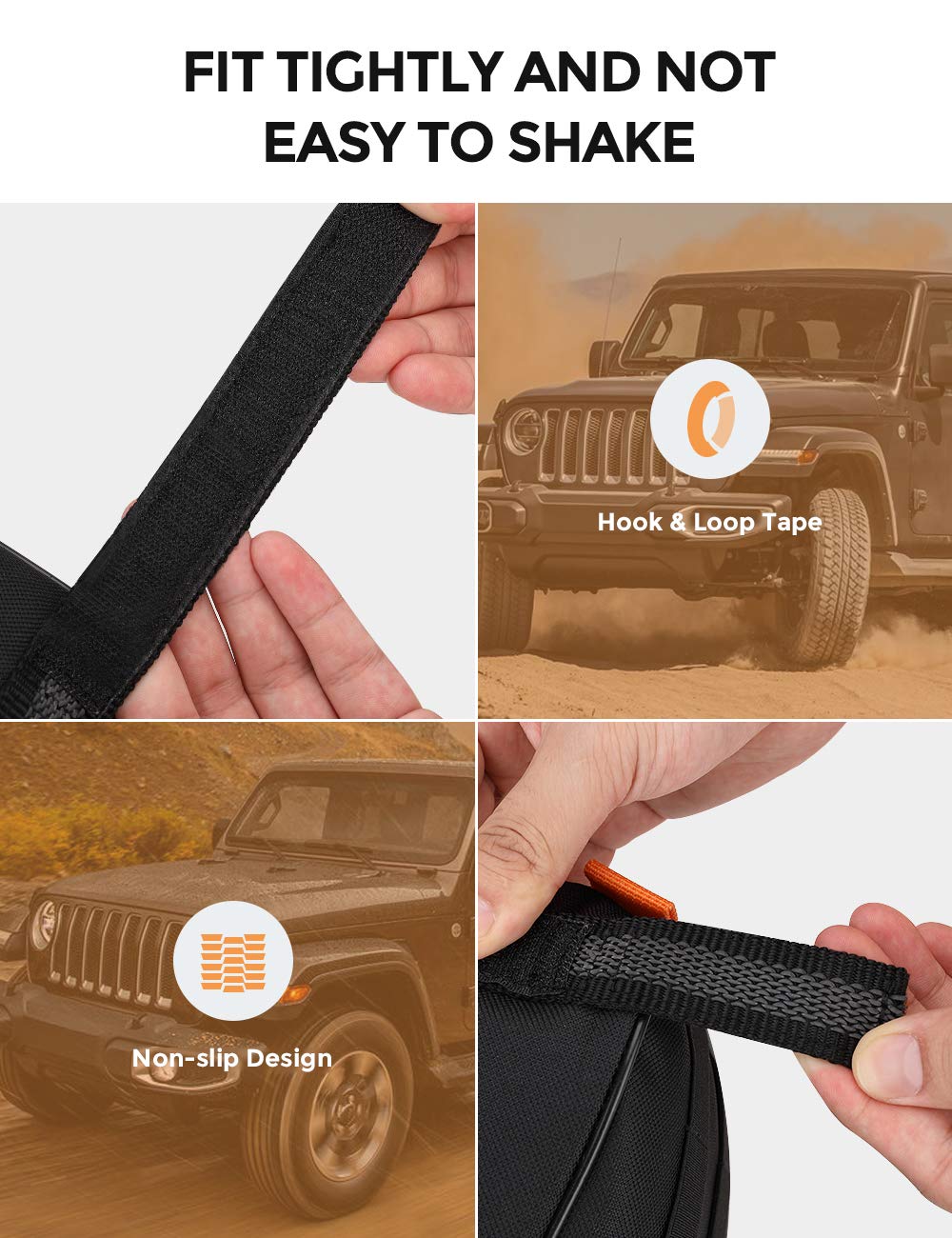 Grab Handle Storage Bag for Wrangler & Gladiator