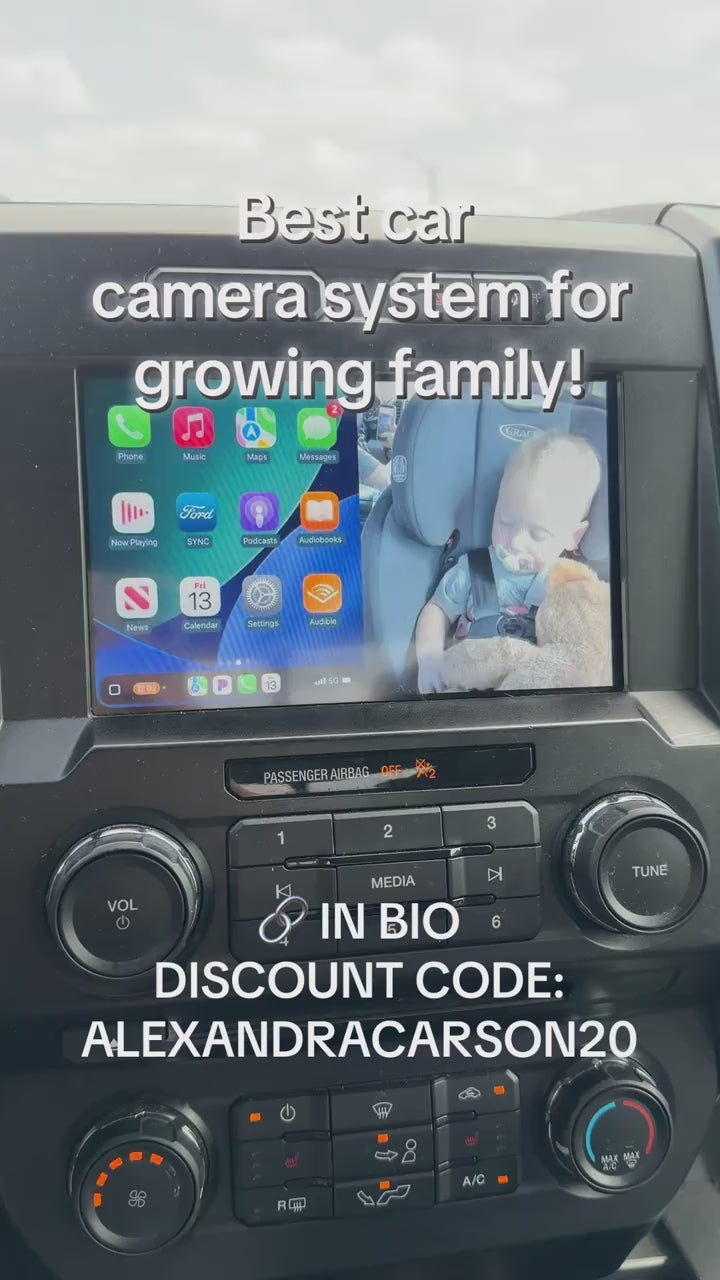 Joytutus car baby monitor in real-world usage
